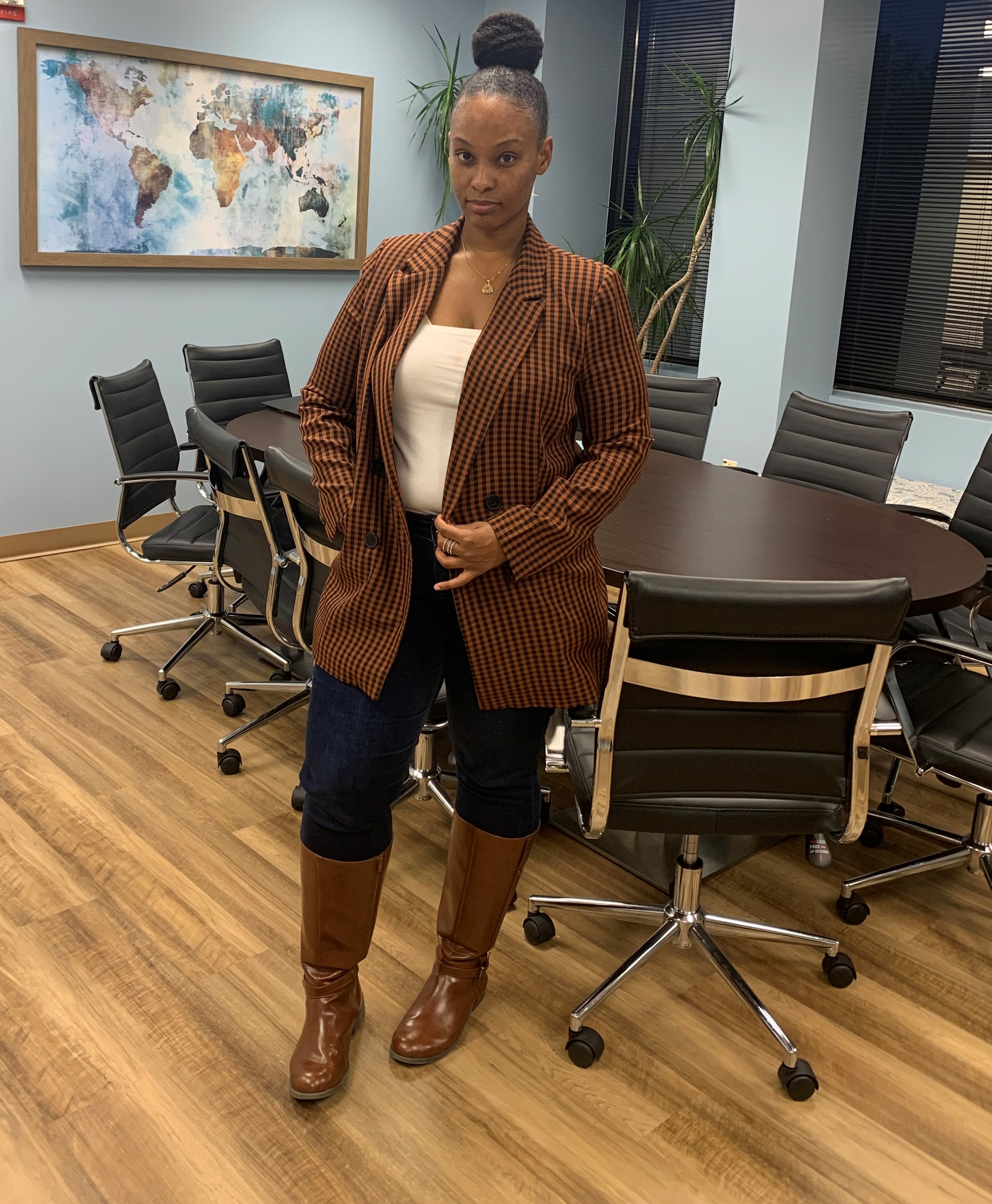 I love being a leader because I create the space where I want others to be also