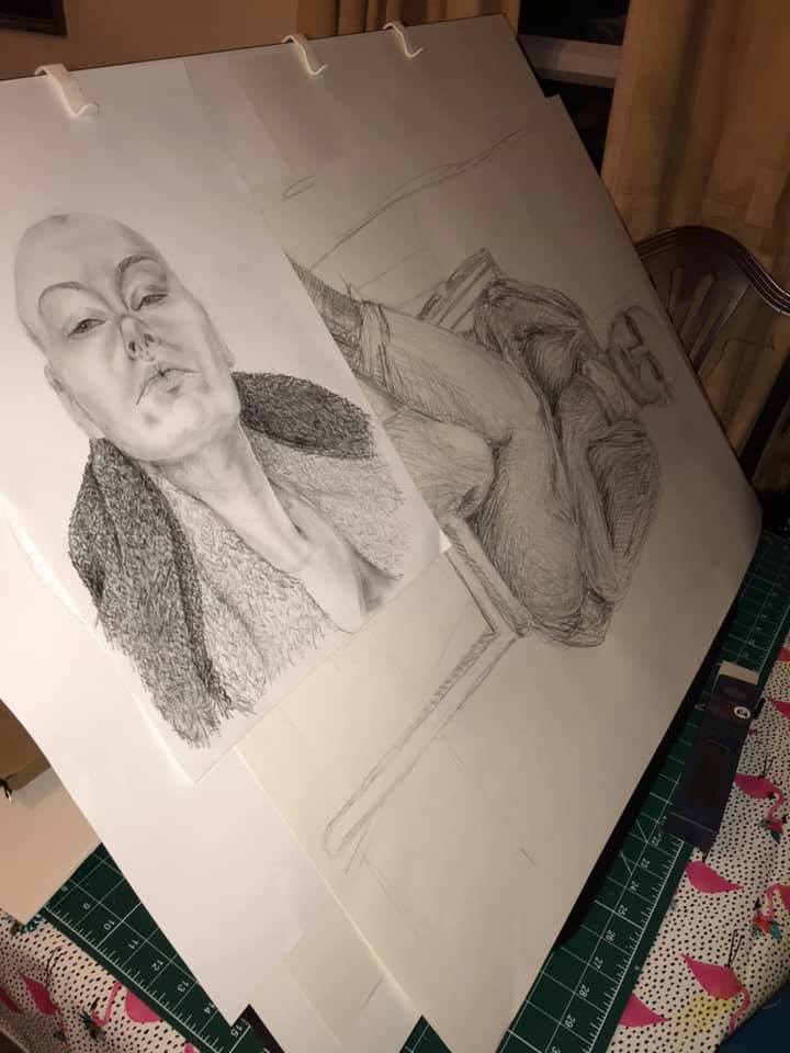 Letting my emotions and anger fuel my work and allowing the subject to be something that matters so much to me personally