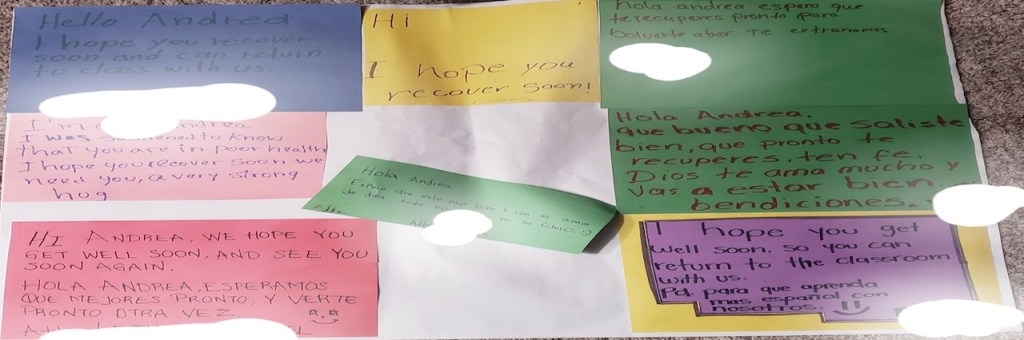 I want them to get better at their English and go on to that next&nbsp;class