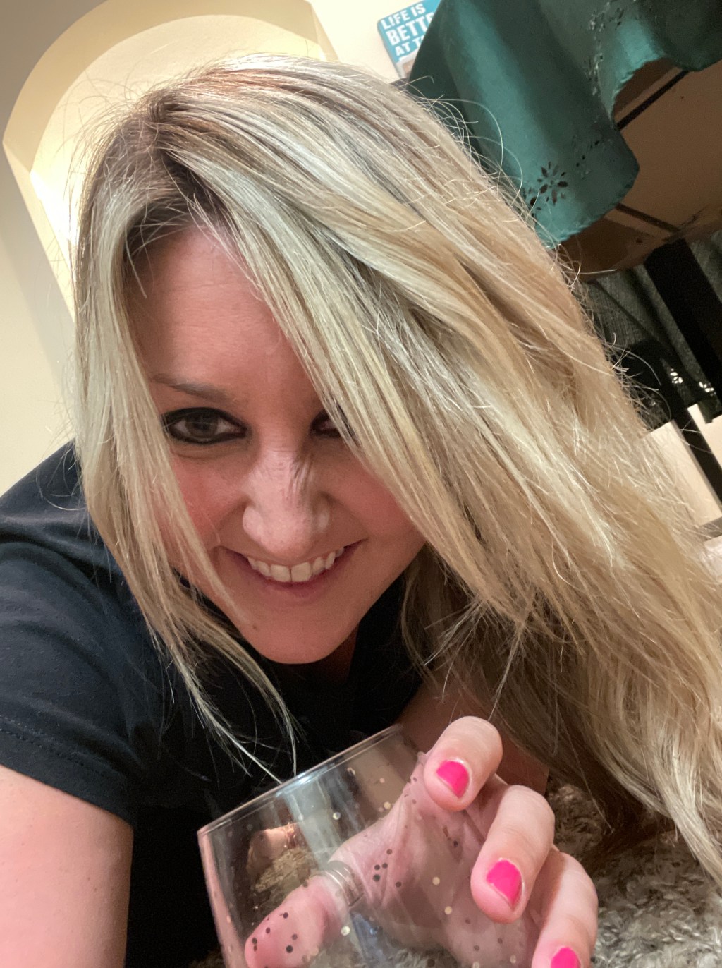 I just wanted the support so that I had a few less people telling me they told me so if I were to&nbsp;fail