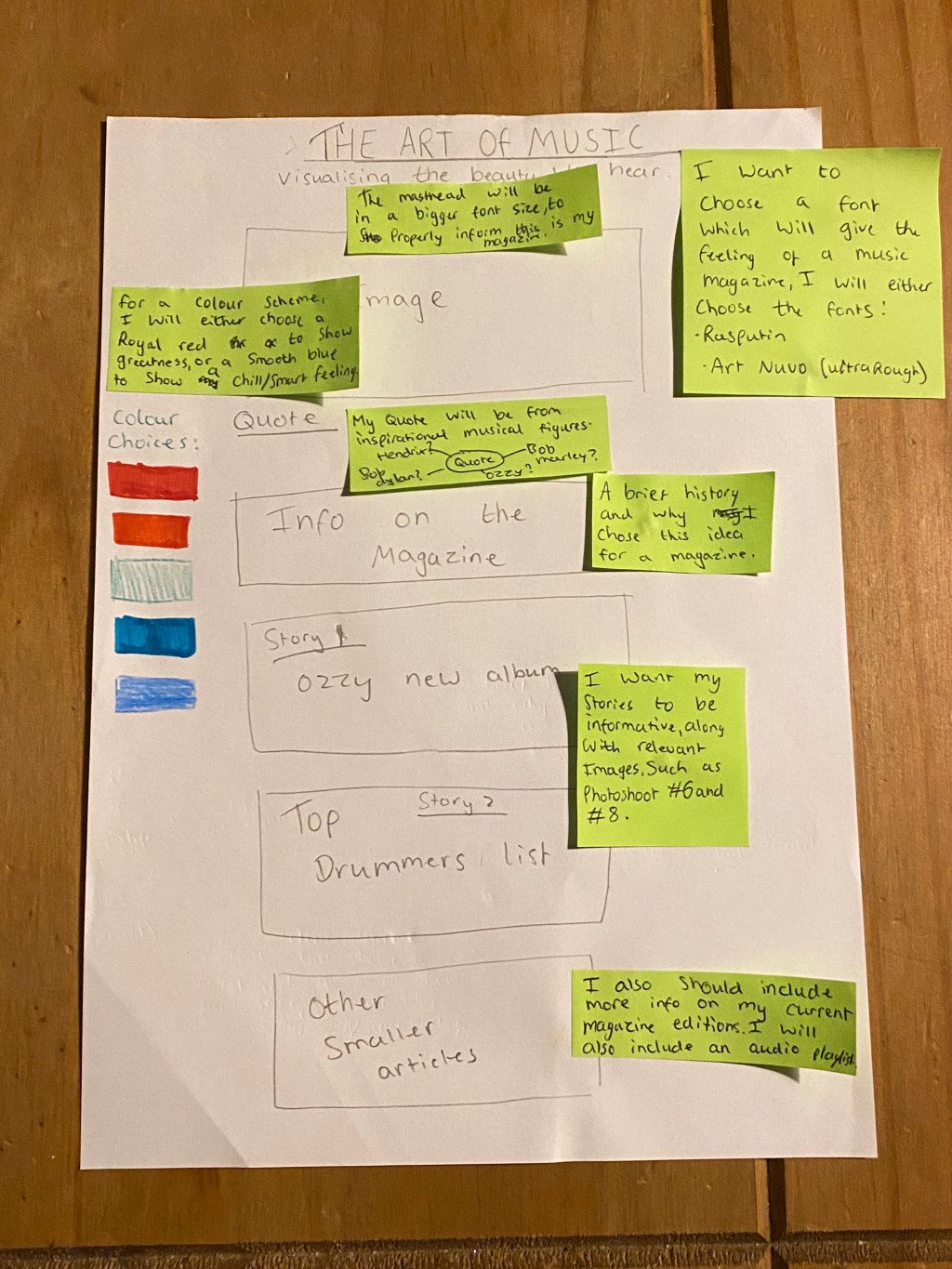 I want my website to be clear and easy to understand for the reader, while also getting straight to the news