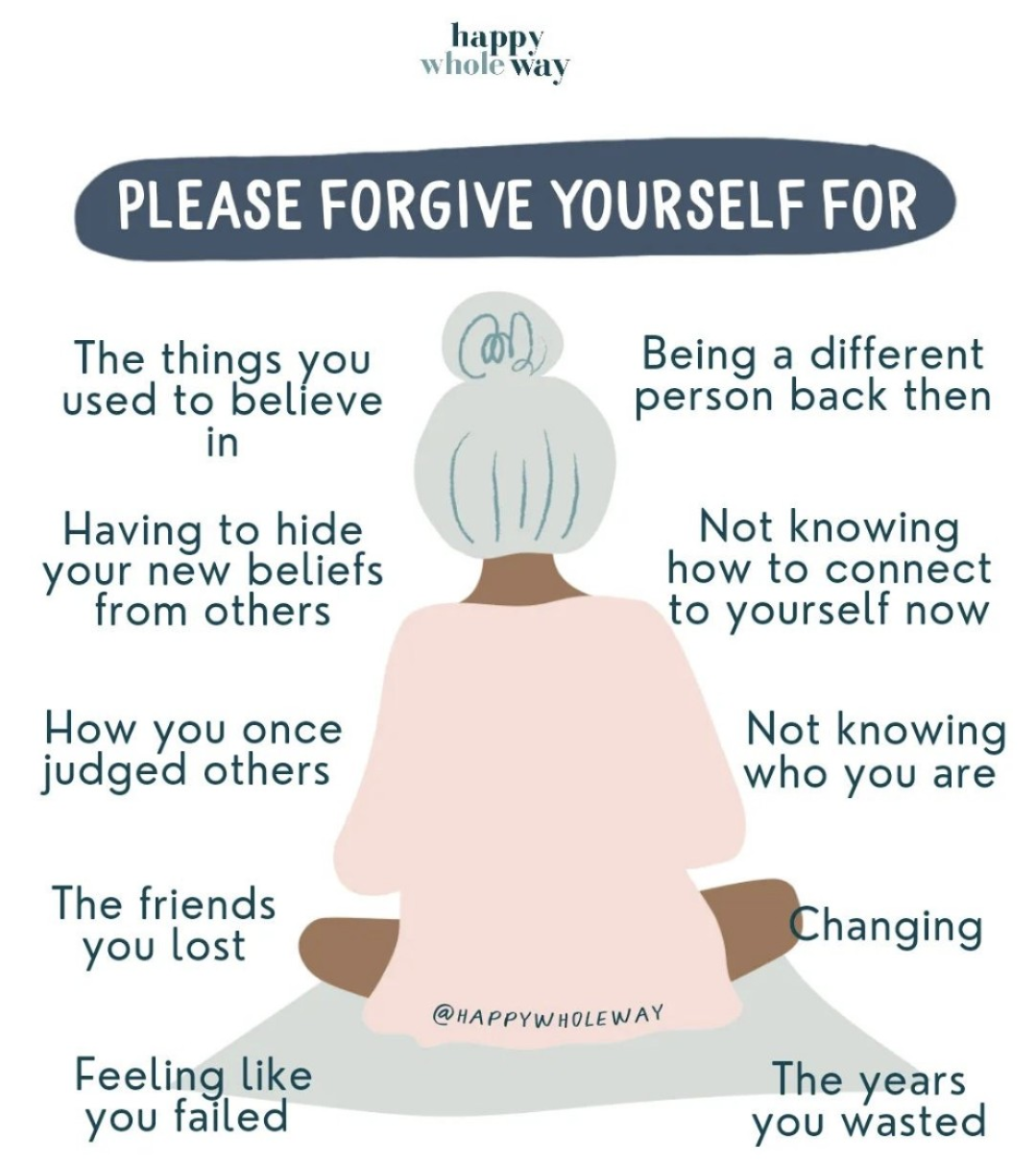 I thought “let it go” meant let go of everything I want