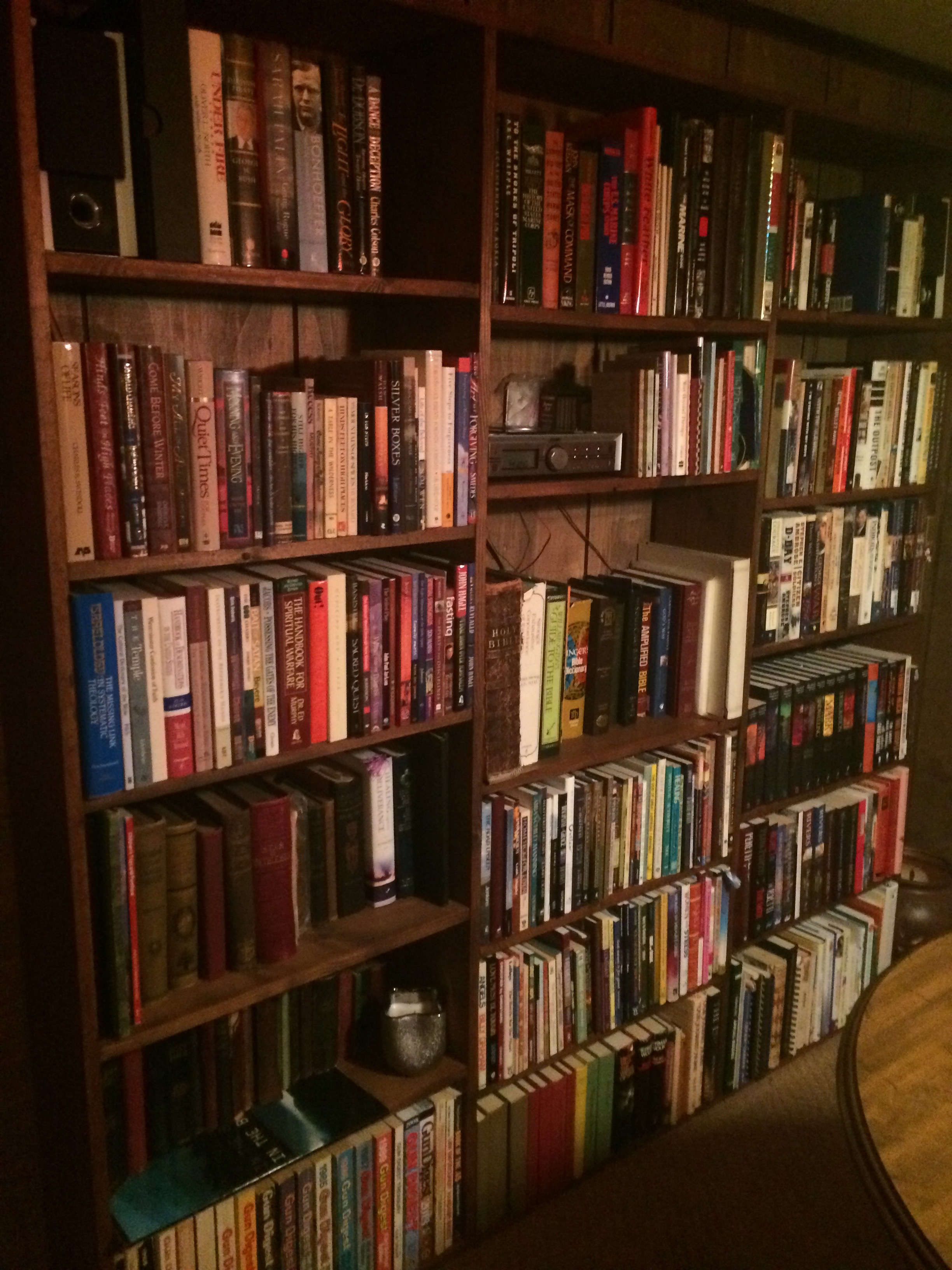 Since I am out of bookshelf space, that means I will need to part with a few since I continue to discover new books I want to read and keep on my shelf for at least awhile